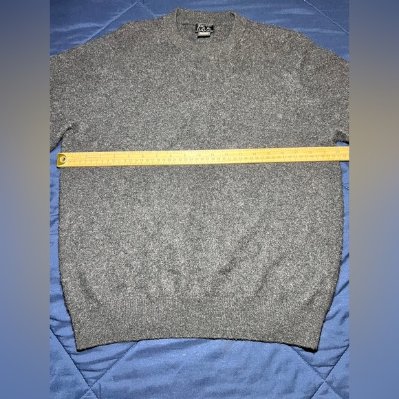 Jos. A. Bank Wool-Cashmere Crew Neck Sweater charcoal - Picture 3 of 6